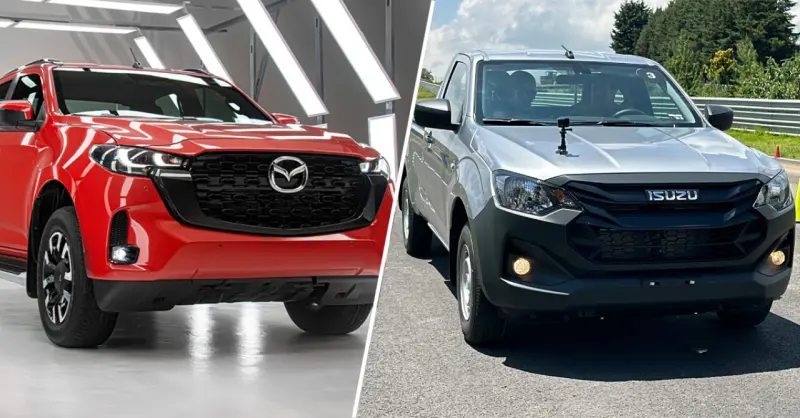 Mazda BT-50 e Isuzu D-MAX: las diferencias entre dos pickups con el mismo ADN, pero estrategias opuestas