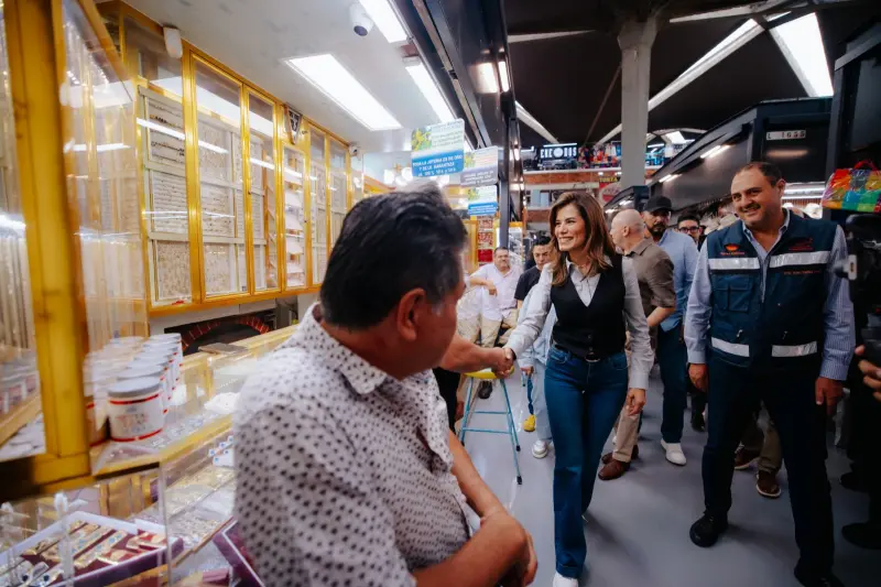 Entrega Vero Delgadillo obras de San Juan de Dios