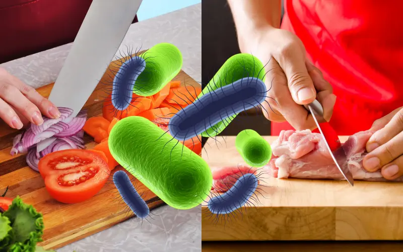 ¿Usas la misma tabla para la carne cruda y la verdura? Ese hábito puede multiplicar las bacterias en tu cocina sin que lo notes; esto es lo que recomiendan la FDA y el USDA para evitar salmonella, E. Colli y listeria