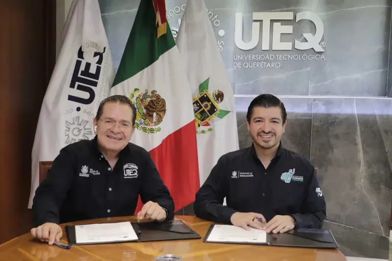 UTEQ y UTC firman convenio para exentar la ficha de admisión a aspirantes