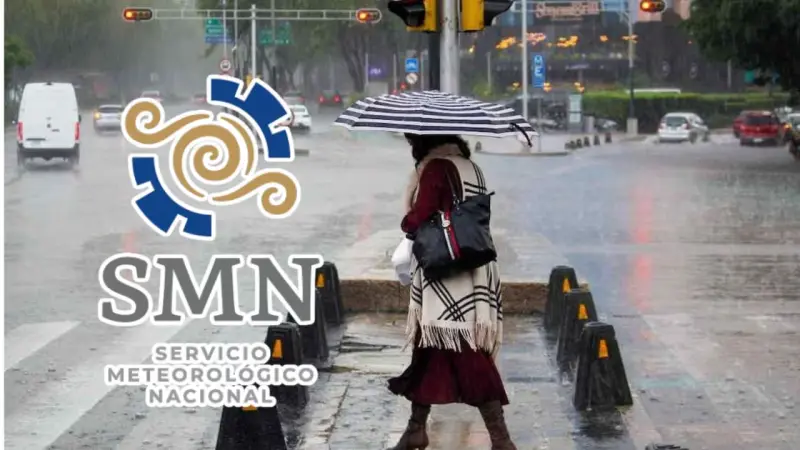 SMN alerta por lluvias intensas, inundaciones y calor extremo de hasta 45 °C en gran parte de México este 7 de julio