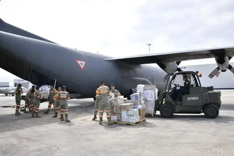 Lleva México 71 toneladas de ayuda a Venezuela tras sismo