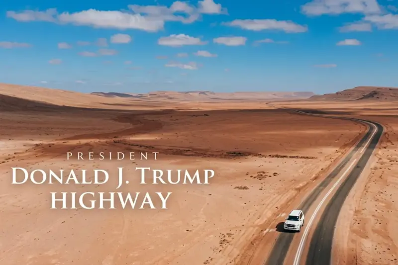 Donald Trump anuncia la construcción de una autopista que llevará su nombre entre Marruecos y el Sáhara Occidental