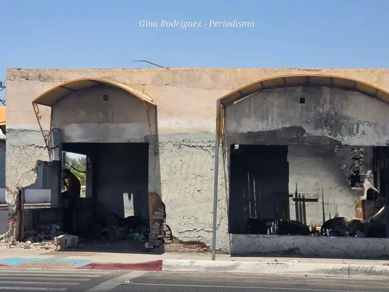 Personas en situación de calle ocupan edificio en riesgo de colapso en SLRC