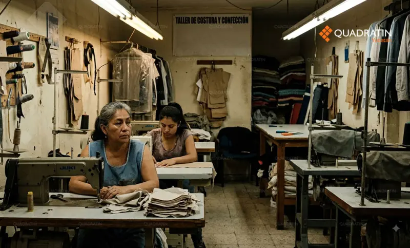 Reportan caída de hasta 9% en confección de prendas en Yucatán