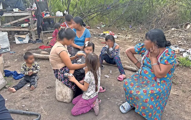 Huyeron de los balazos; ahora viven en la miseria
