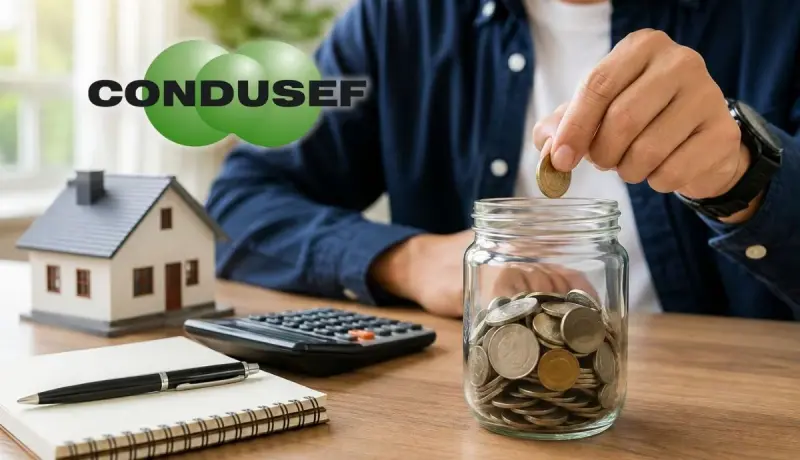 Consejos de Condusef para crear un fondo de emergencia paso a paso calculando tus gastos de vivienda y salud para proteger a tu familia ante despidos o enfermedades sin pedir préstamos