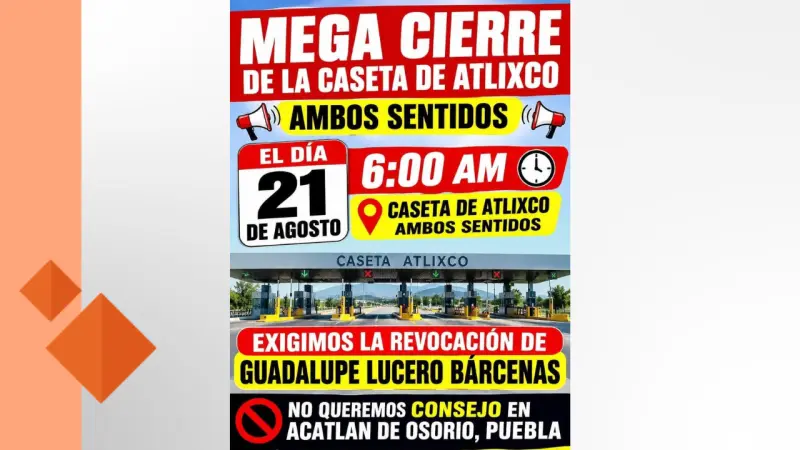 Exigen destitución de Bárcenas y alistan cierre en la caseta