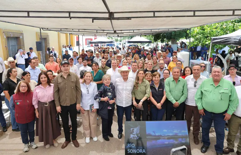 Presidenta Sheinbaum y gobernador Durazo cumplen al Río Sonora: inicia remediación