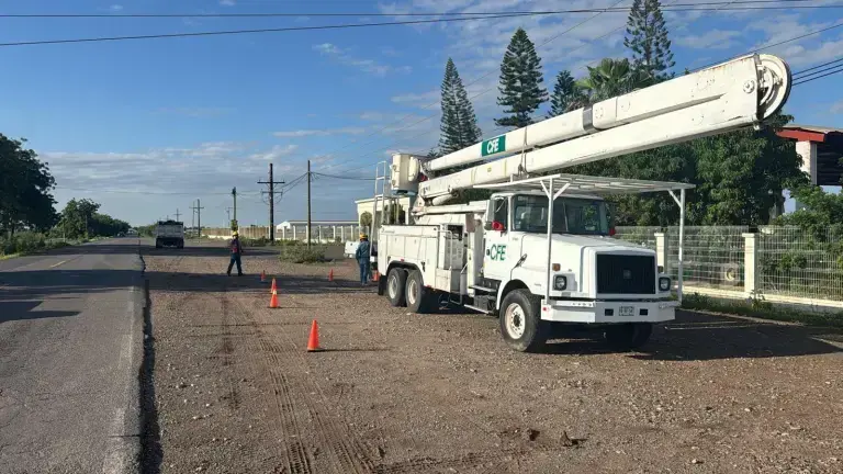 Suspenderá CFE servicio eléctrico en El Rosario y Escuinapa el domingo