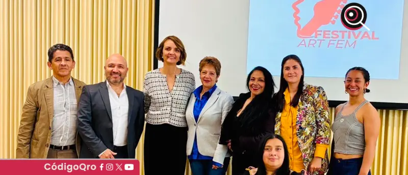 Querétaro participa en el IV Festival Internacional ARTFEM México-Colombia