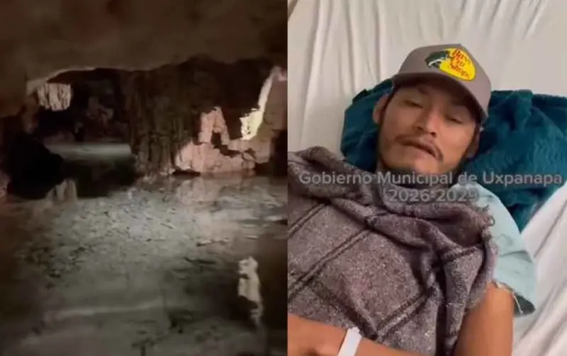 Video: Rescatistas hallan con vida a Erasto, pescador que estuvo atrapado 15 días en un cenote