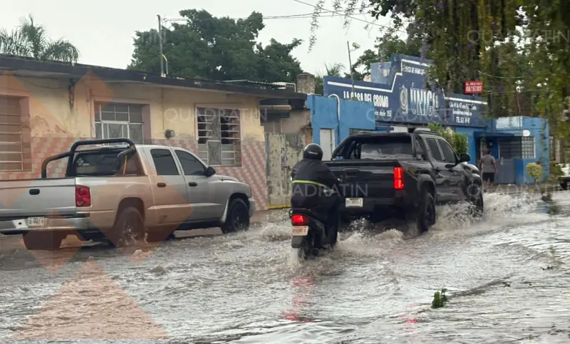 Registró cifra récord de lluvia en Mérida