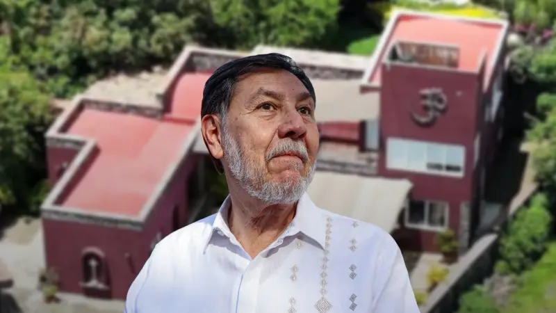 ¿Y la casa en Tepoz? Fernández Noroña reporta crédito de 12 mdp en su declaración patrimonial