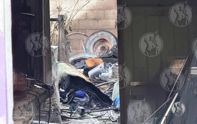 Se incendia casa en la colonia Olivia Espinoza