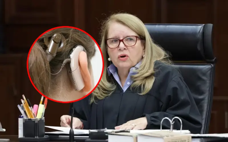 Loretta Ortiz se quita implante coclear en plena sesión de la Corte y defiende que personas con discapacidad sean consultadas