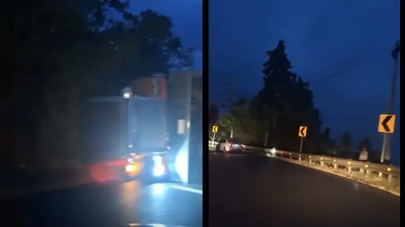 Vuelca tráiler en curva de San Martín y complica paso hacia Toluca