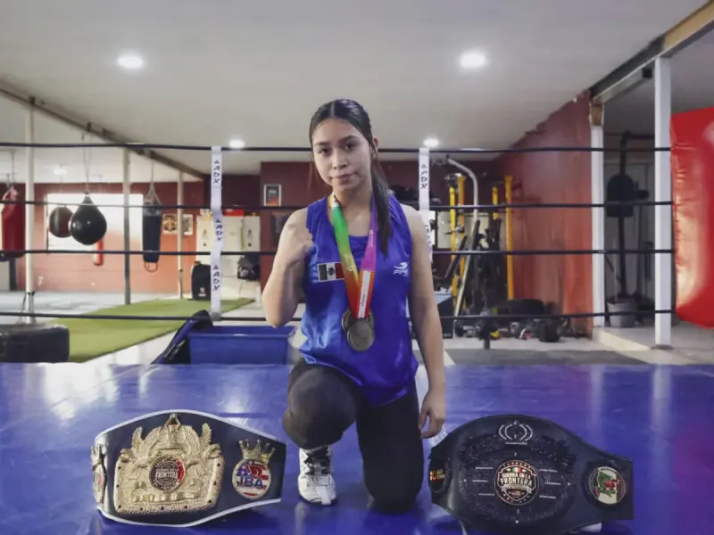 Gladys, la cachanilla que quiere llevar a México al Mundial de Boxeo; necesita apoyo para llegar a Montenegro