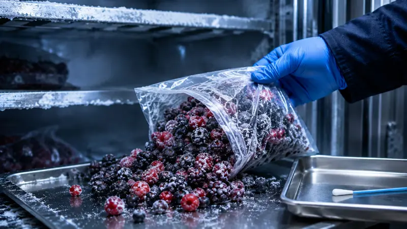 Alerta máxima por E. coli en frutos congelados: ¿llegaron a México?