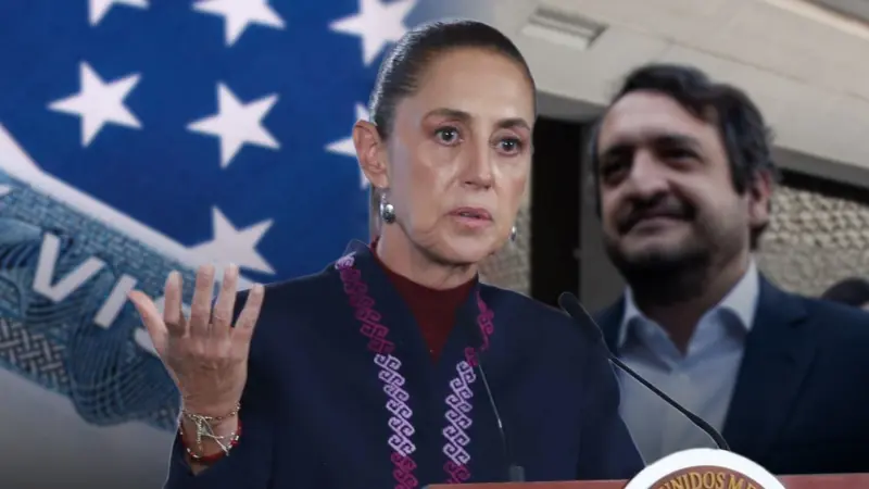 Cancelación de visa a ‘Andy’ López Beltrán tiene ‘sentido político’, reclama Sheinbaum: ‘No es parejo’