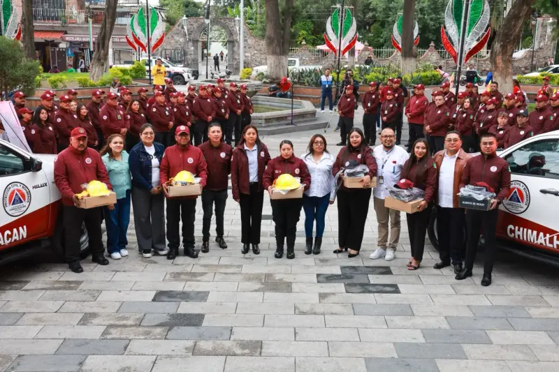 Aumenta Chimalhuacán atención de emergencias con nuevo equipo