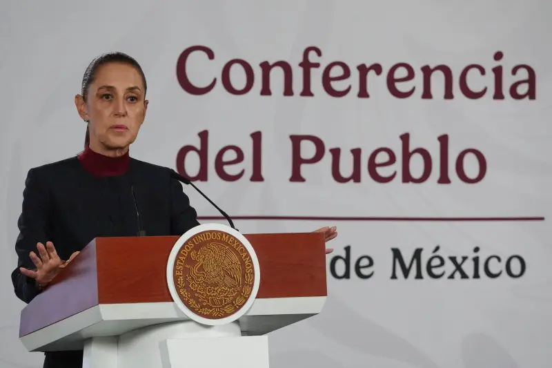 Sheinbaum critica a ‘Alito’ Moreno por acudir a EU tras cancelación de visa de Andy López Beltrán