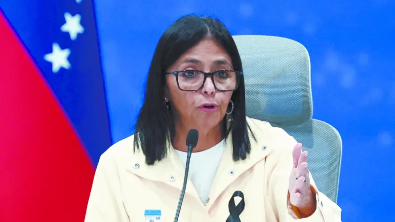 Delcy asegura que el petróleo es venezolano