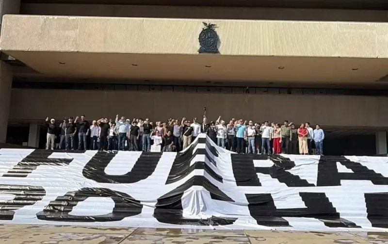 Protestan contra Rocha; exigen plan para Sinaloa