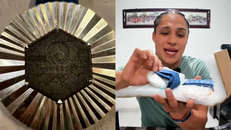 Osmar Olvera recupera sus medallas de París 2024 tras devolverlas por un insólito daño: ¿se las repararon o recibió otras?