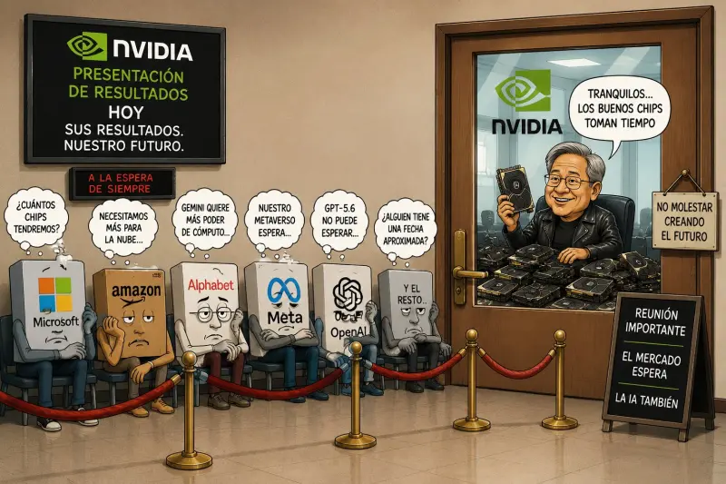 Hasta la IA tiene que esperar su turno