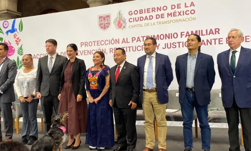 Impulsa Brugada 8 acciones contra despojo en CDMX