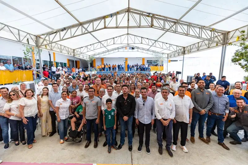 Samuel García inaugura fase inicial del Macrocentro Comunitario y Centro de Atención Infantil
