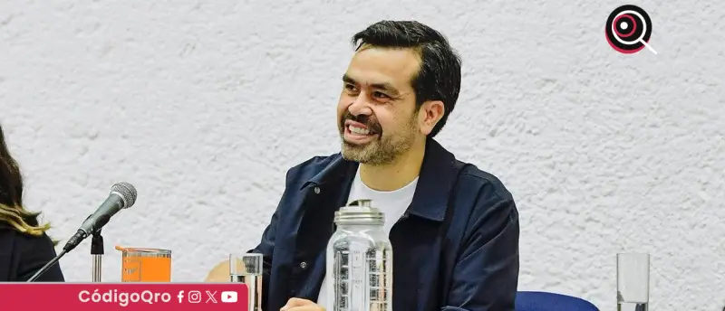 Durante visita, Máynez fija ruta de MC Querétaro rumbo a 2027