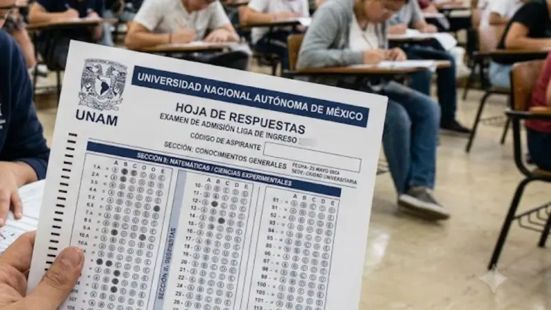 ¿Qué es el examen de control de la UNAM y quiénes deberán presentarlo para ingresar a licenciatura?