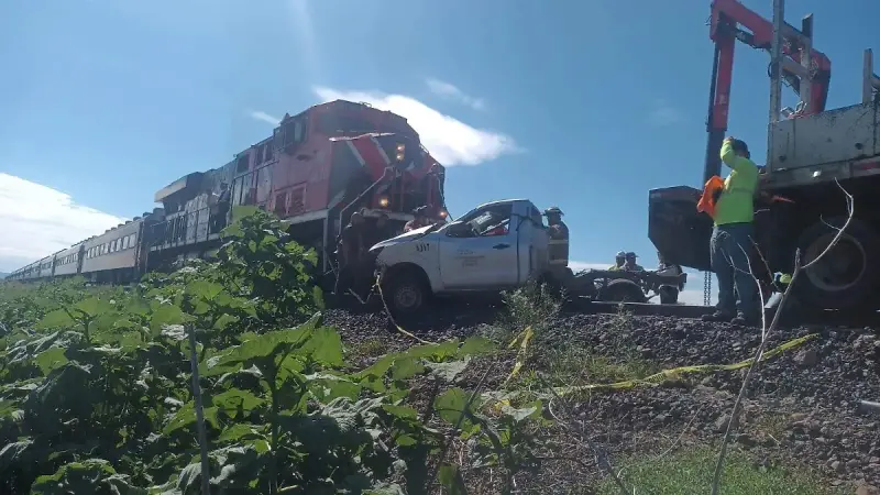 Fallece segunda víctima tras encontronazo con tren