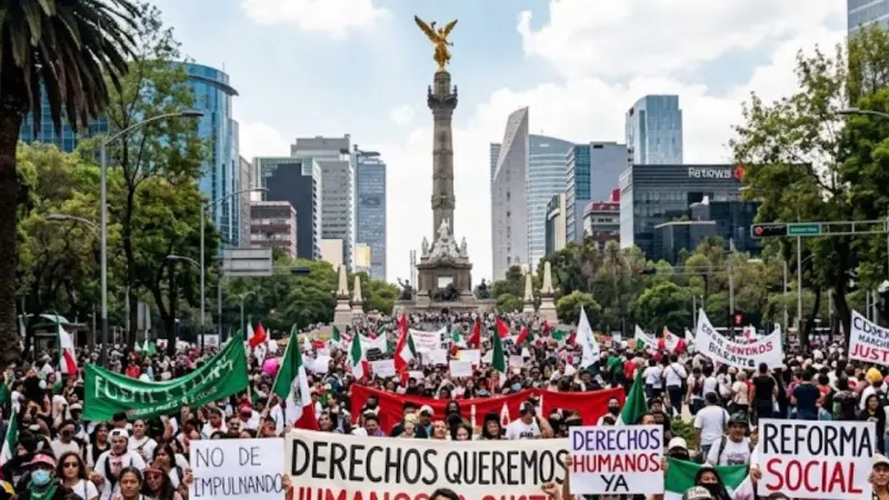 ¡Ojo si sales! Marchas y concentraciones CDMX HOY: checa dónde y a qué hora serán