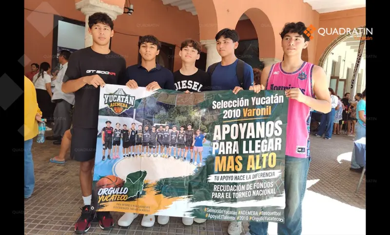 Selección Yucatán U15 busca apoyo para asistir a torneo nacional