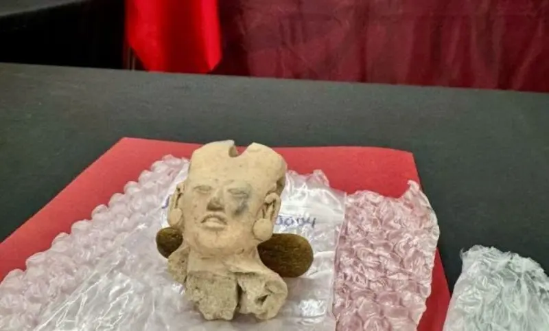 Recupera México mil 132 piezas arqueológicas