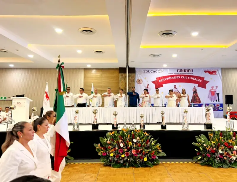 Inauguran evento deportivo y cultural del Sntconafe en Acapulco