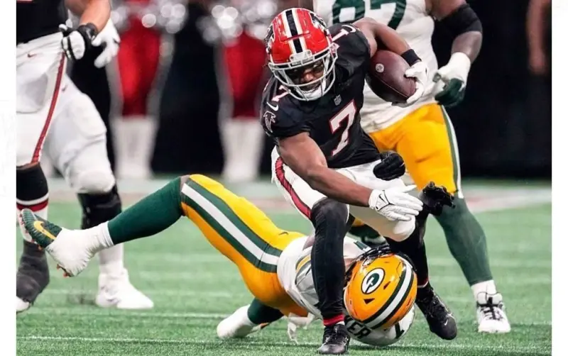 Dan Falcons millonaria extensión al RB Bijan Robinson