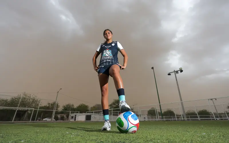 Lucía Yazmín pasa del parque La Antena en Hermosillo a Las Tuzas del Pachuca y se perfila como promesa del futbol femenil