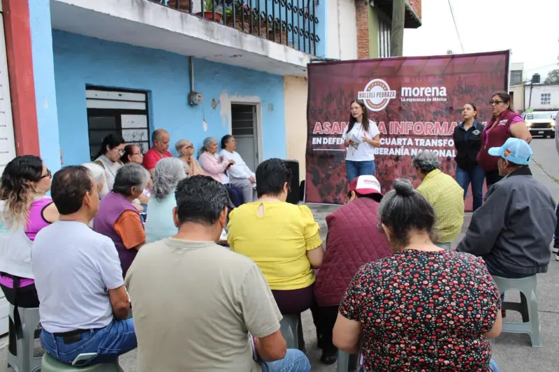 La transformación se fortalece desde las colonias: Nalleli Pedraza