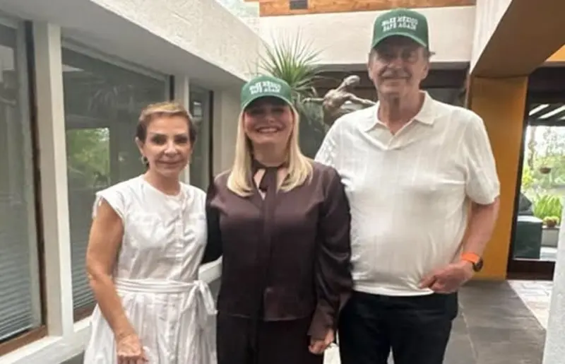 Maru Campos aborda con Fox y Sahagún retos de México