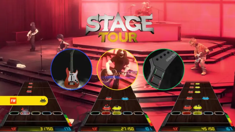 RedOctane Games anuncia Stage Tour, el heredero espiritual de Guitar Hero: Y esta es la lista de canciones
