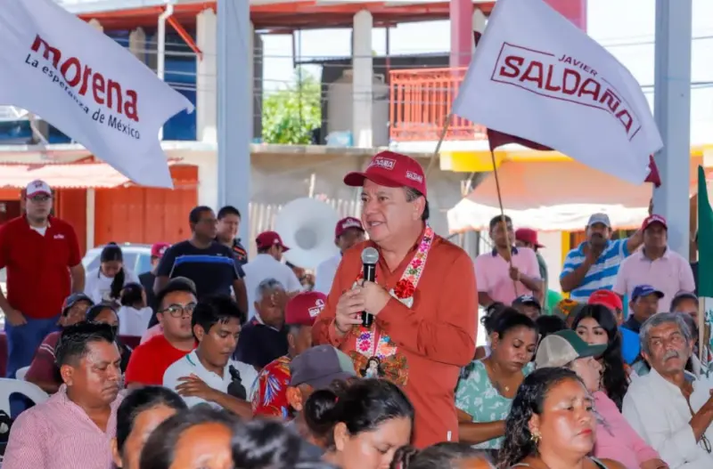 Refuerza Javier Saldaña la defensa de la 4T en Copala