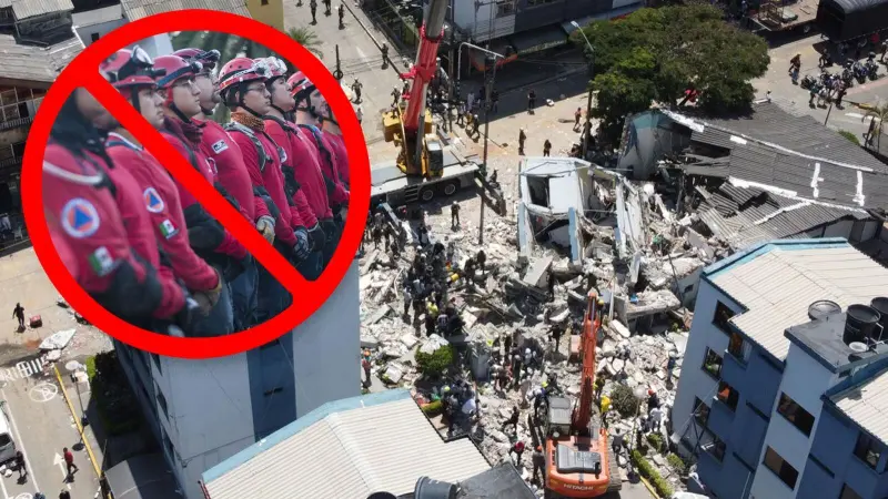 ‘Los Topos’ afirman que Colombia rechazó ayuda de rescatistas tras sismo: ‘Solo evalúan apoyo de 3 países’