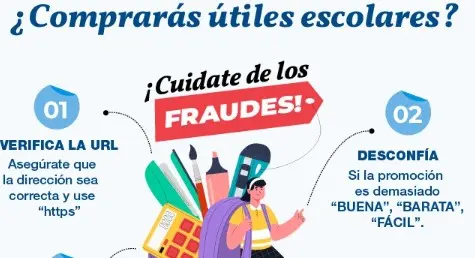 Advierte Policía Cibernética de Guanajuato por falsas ofertas de útiles escolares