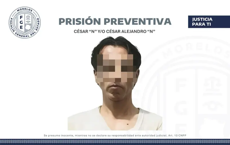 Dan prisión preventiva a imputado por abuso en Tlaquiltenango