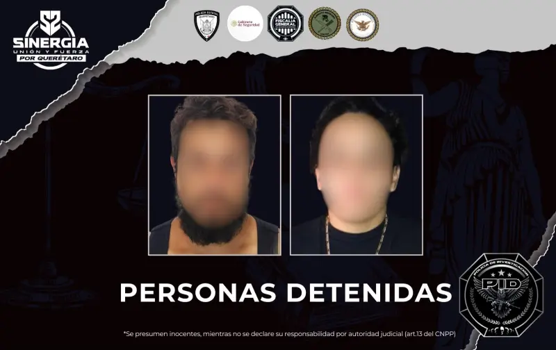 Dos detenidos tras 5 cateos en San Juan del Río