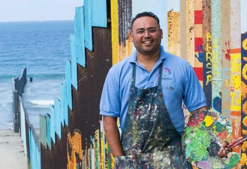 Invitan a pintar mural en muro fronterizo de Tijuana dedicado a mujeres buscadoras